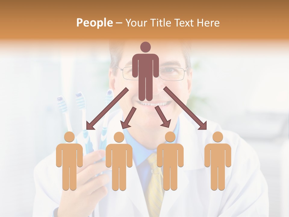 Clinic Uniform Man PowerPoint Template