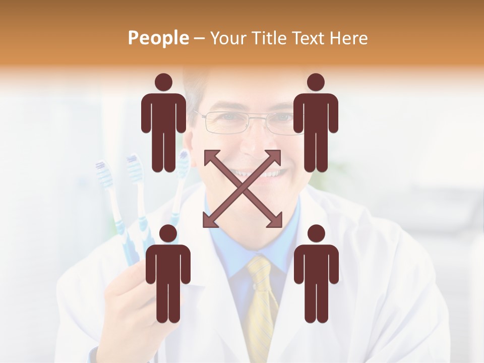 Clinic Uniform Man PowerPoint Template