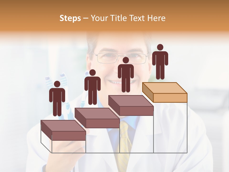 Clinic Uniform Man PowerPoint Template