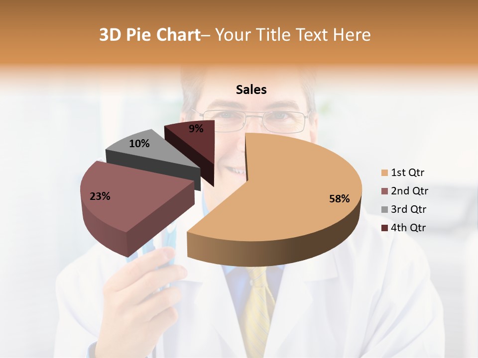Clinic Uniform Man PowerPoint Template