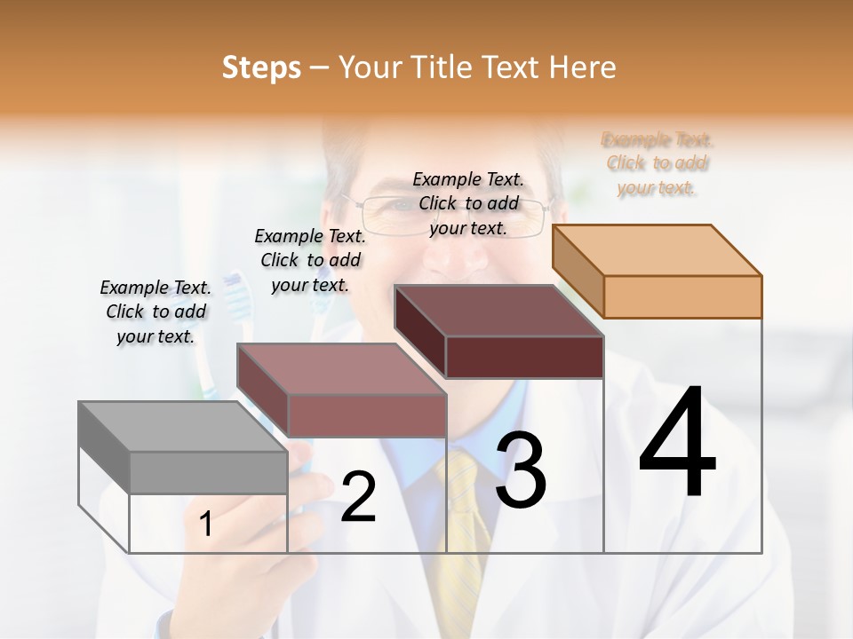 Clinic Uniform Man PowerPoint Template