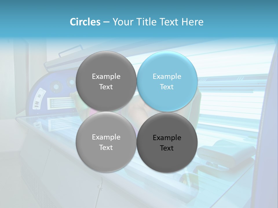 Pleasure Woman Ultraviolet PowerPoint Template