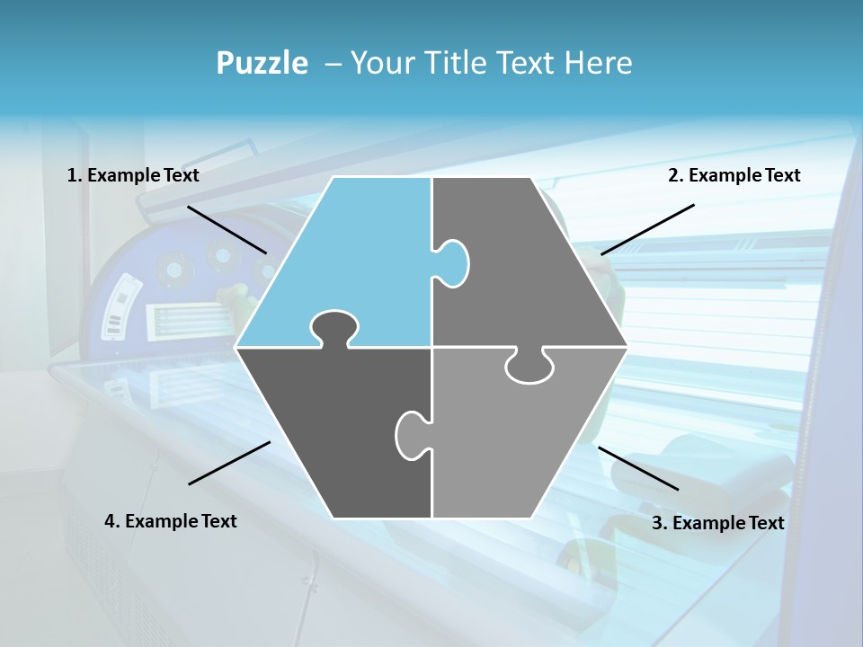 Pleasure Woman Ultraviolet PowerPoint Template