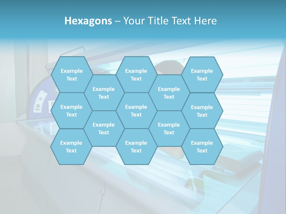 Pleasure Woman Ultraviolet PowerPoint Template