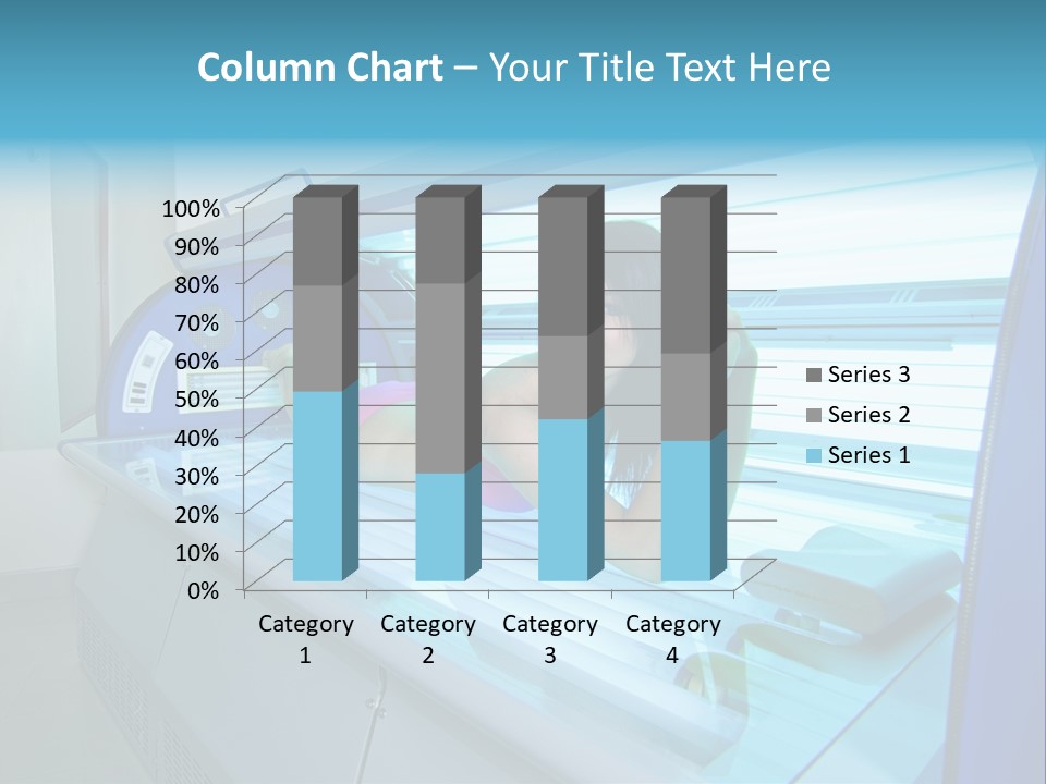 Pleasure Woman Ultraviolet PowerPoint Template