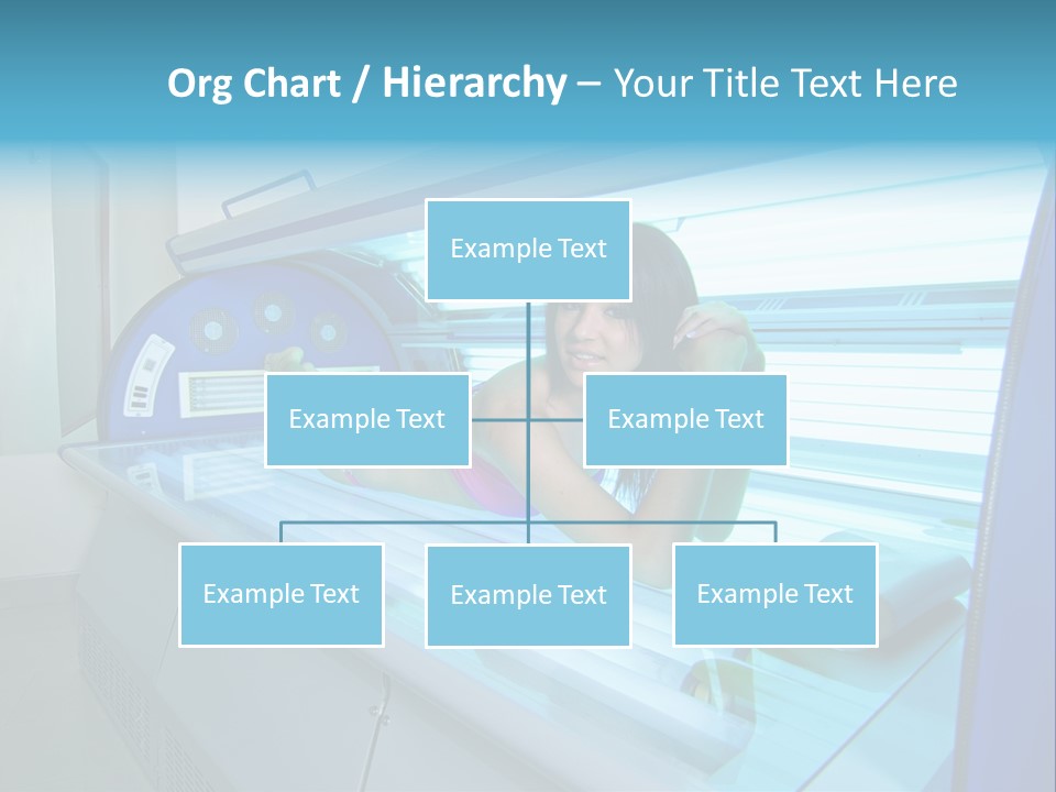 Pleasure Woman Ultraviolet PowerPoint Template