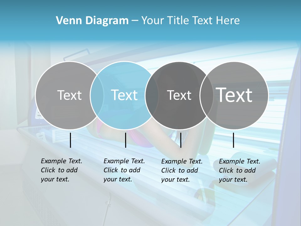 Pleasure Woman Ultraviolet PowerPoint Template