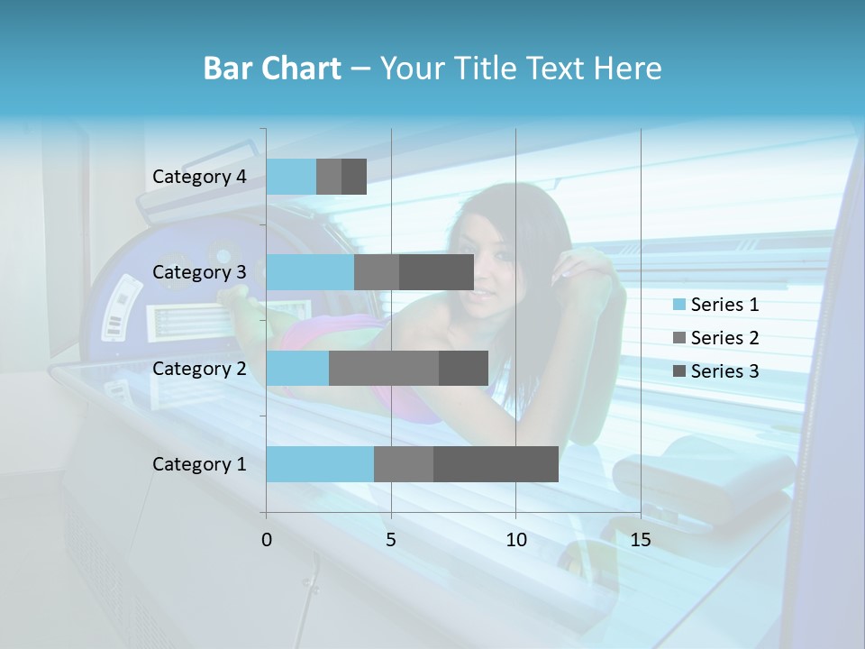 Pleasure Woman Ultraviolet PowerPoint Template