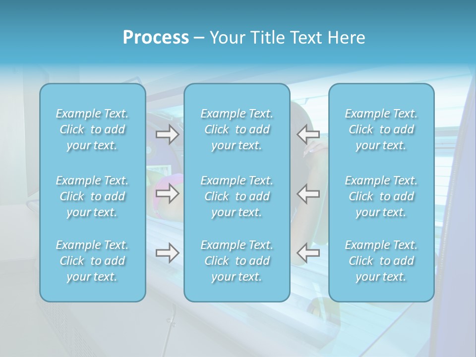 Pleasure Woman Ultraviolet PowerPoint Template