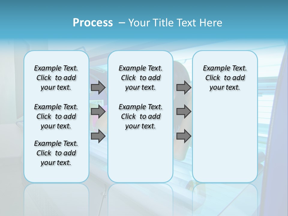 Pleasure Woman Ultraviolet PowerPoint Template