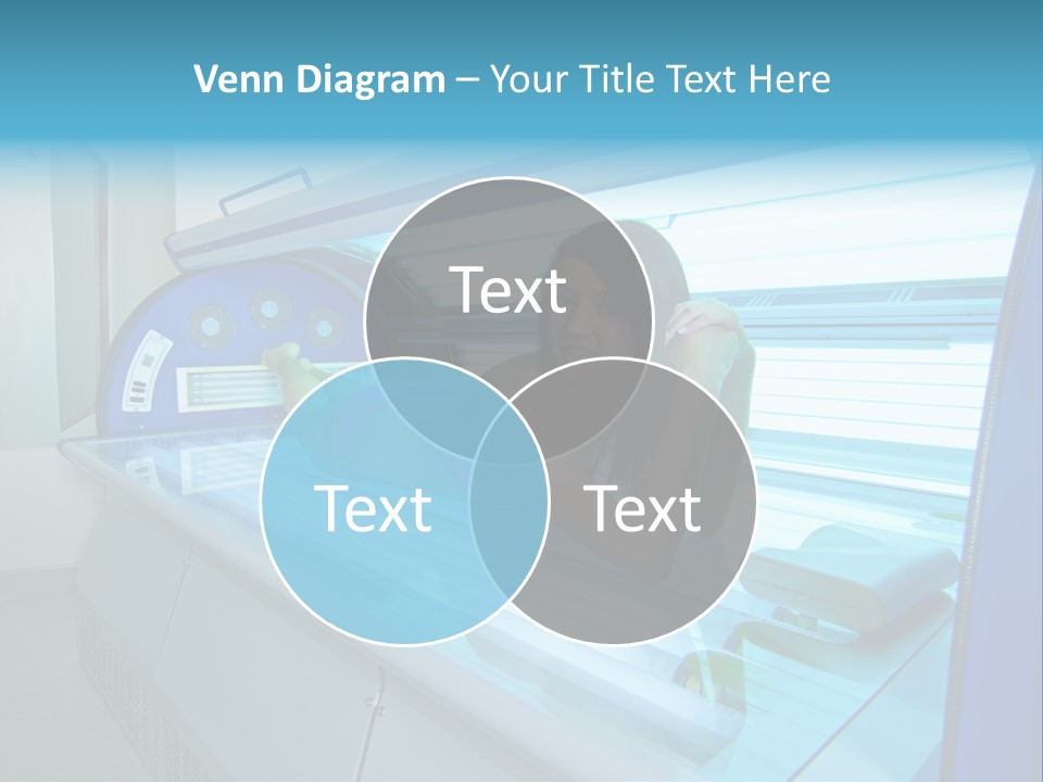 Pleasure Woman Ultraviolet PowerPoint Template