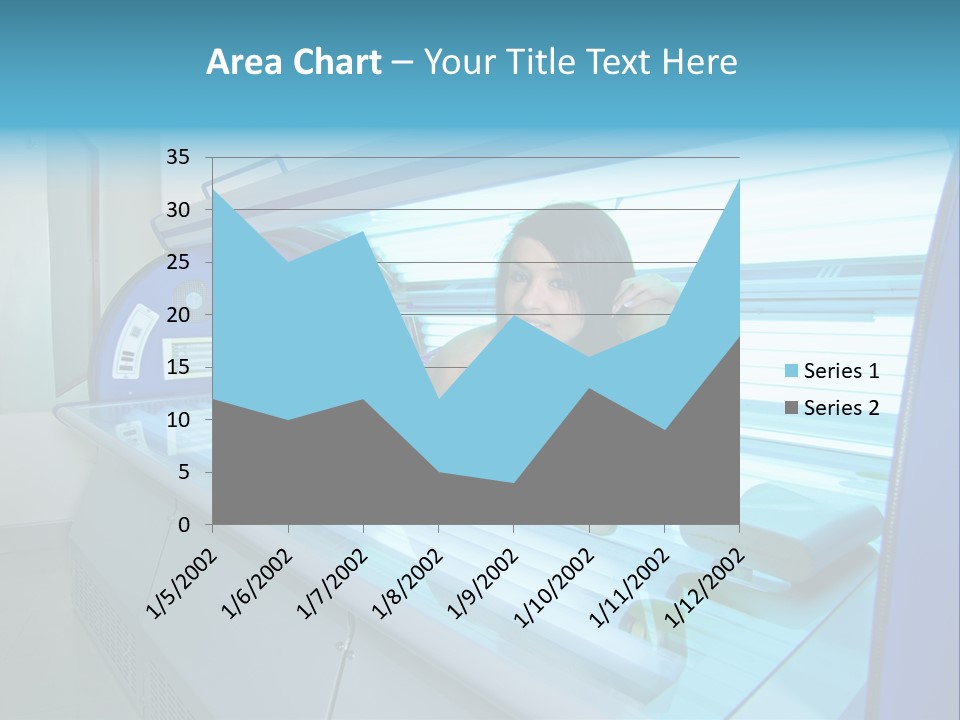 Pleasure Woman Ultraviolet PowerPoint Template