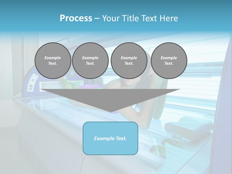 Pleasure Woman Ultraviolet PowerPoint Template