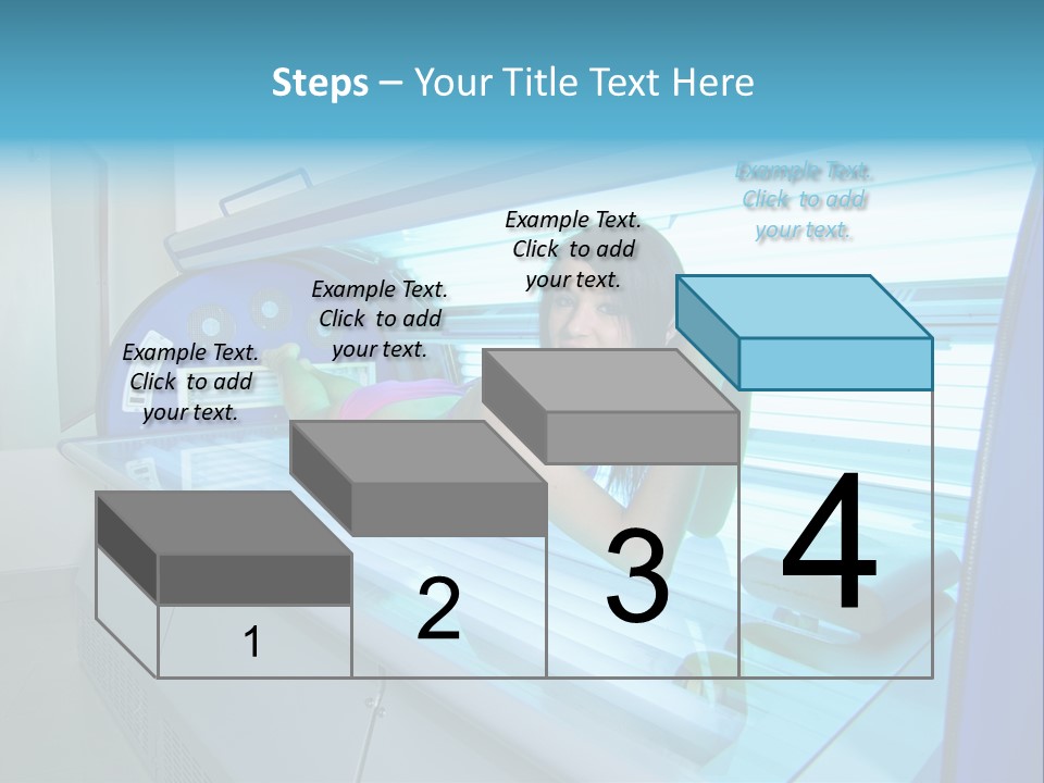 Pleasure Woman Ultraviolet PowerPoint Template