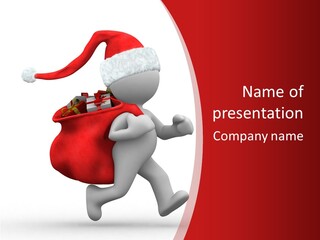 Happy Costume Abstract PowerPoint Template