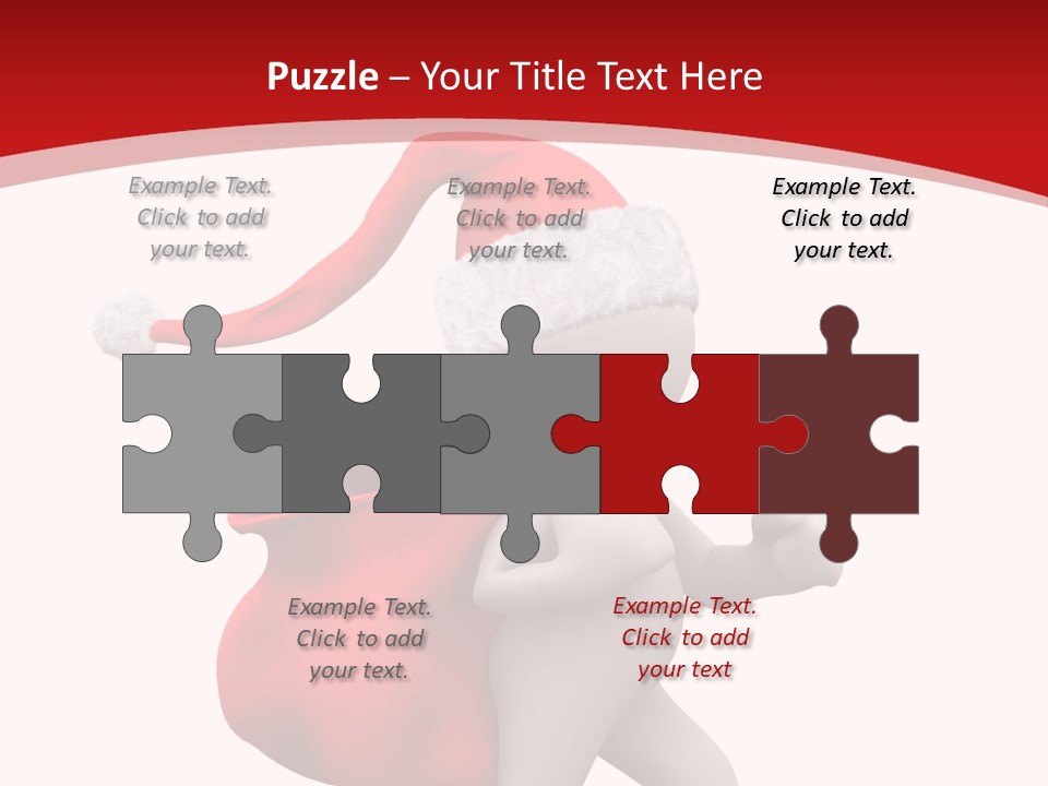 Happy Costume Abstract PowerPoint Template