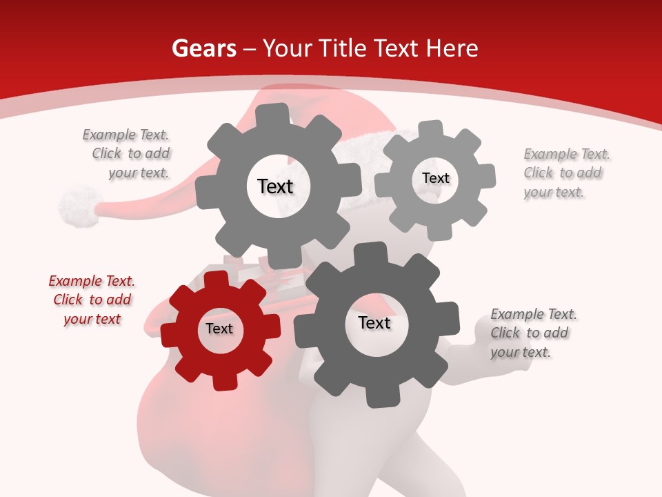 Happy Costume Abstract PowerPoint Template