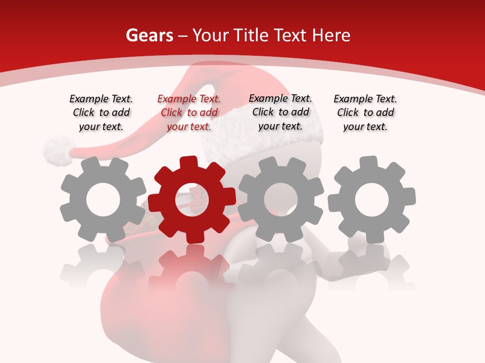 Happy Costume Abstract PowerPoint Template