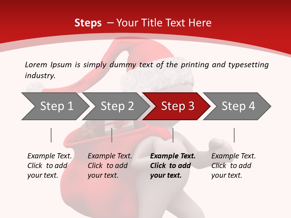 Happy Costume Abstract PowerPoint Template