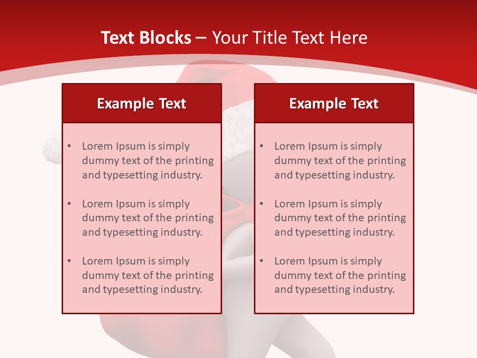 Happy Costume Abstract PowerPoint Template
