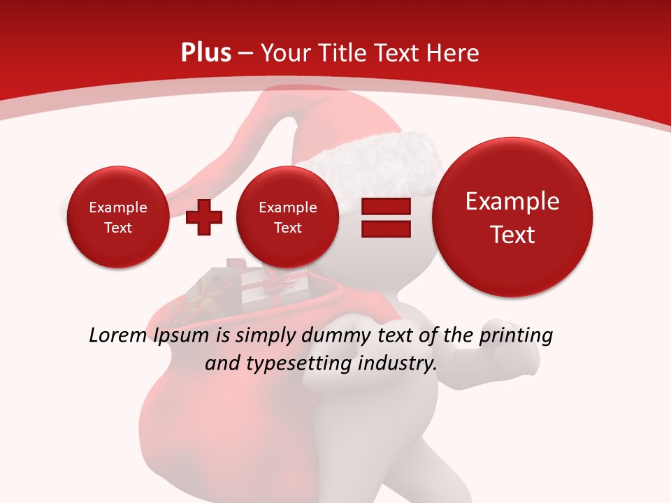 Happy Costume Abstract PowerPoint Template