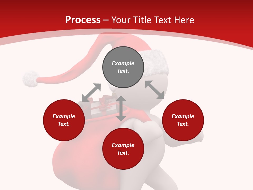 Happy Costume Abstract PowerPoint Template