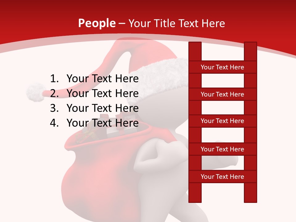 Happy Costume Abstract PowerPoint Template