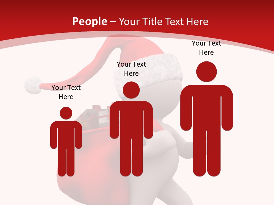 Happy Costume Abstract PowerPoint Template