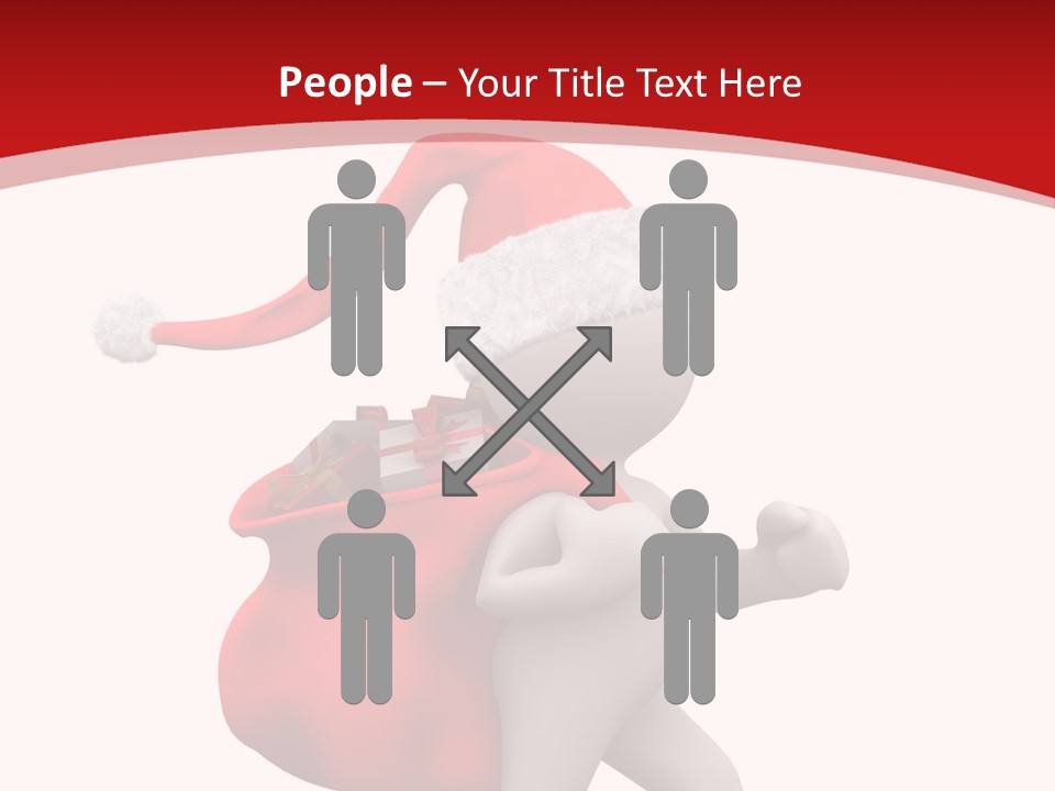 Happy Costume Abstract PowerPoint Template