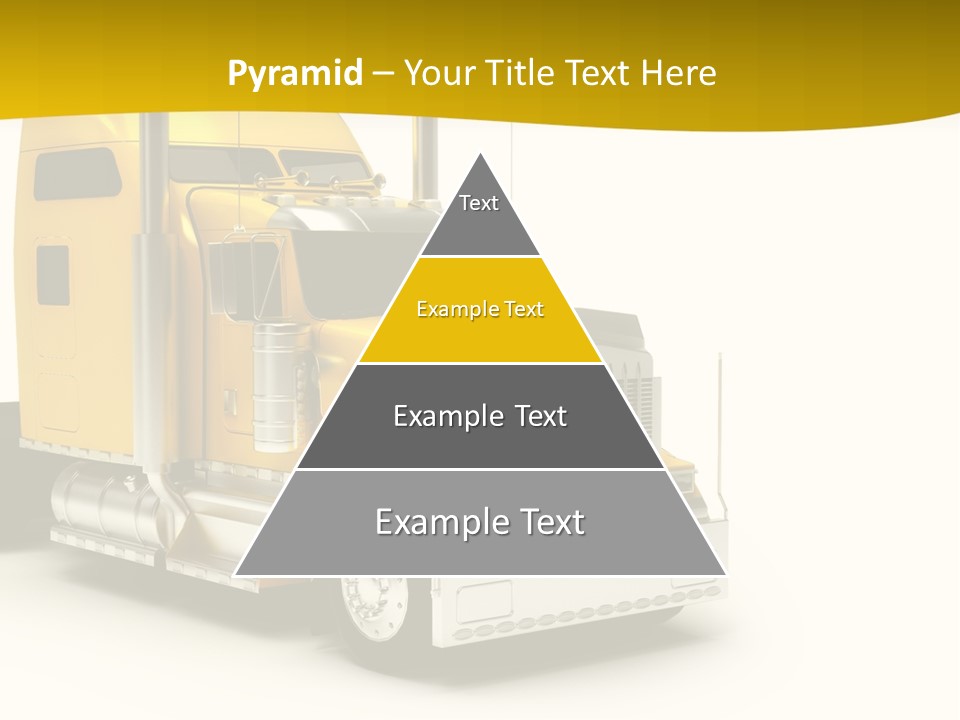 Rig Transport Wheels PowerPoint Template