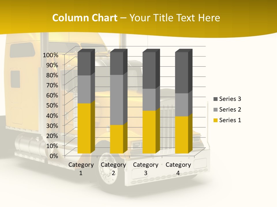 Rig Transport Wheels PowerPoint Template