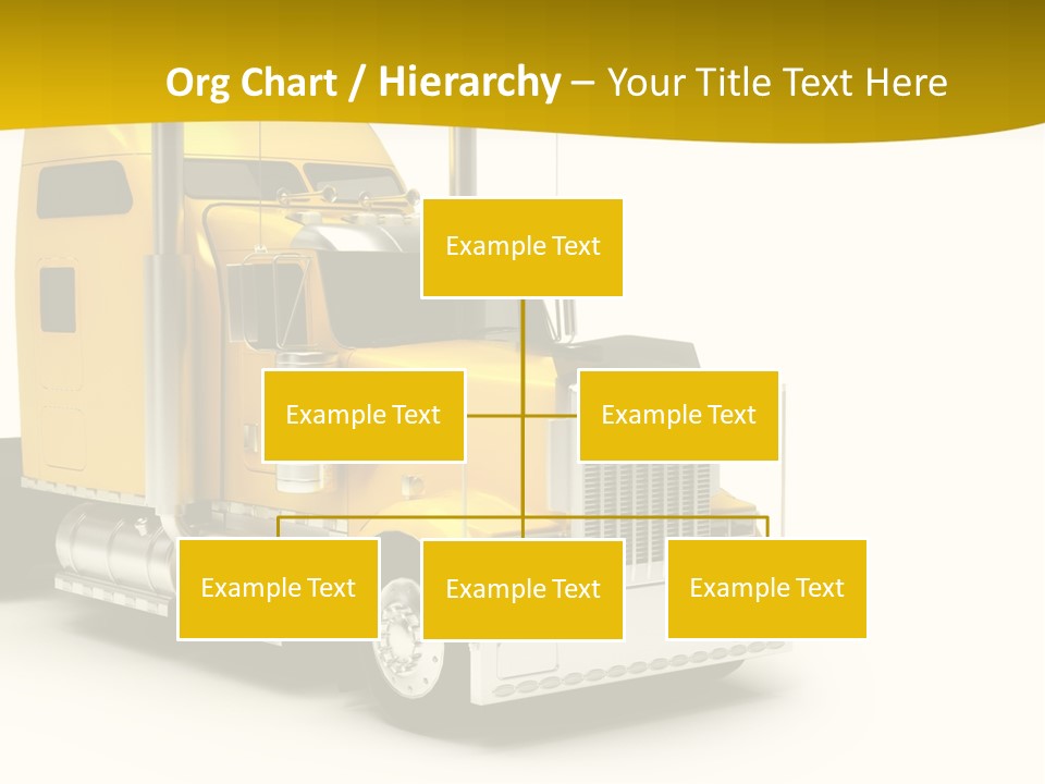Rig Transport Wheels PowerPoint Template
