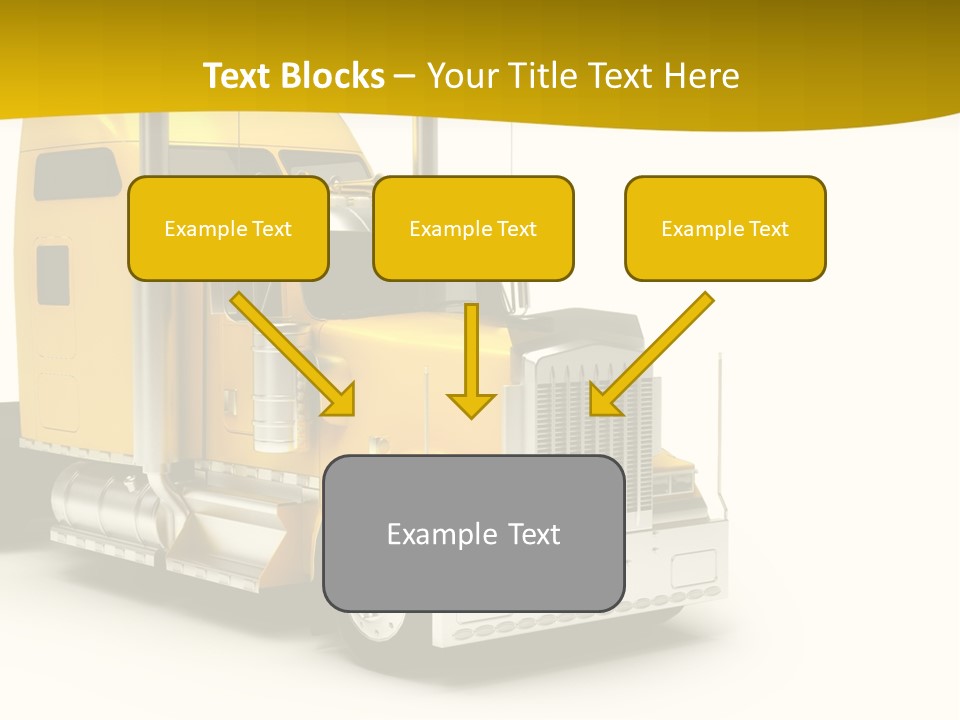 Rig Transport Wheels PowerPoint Template