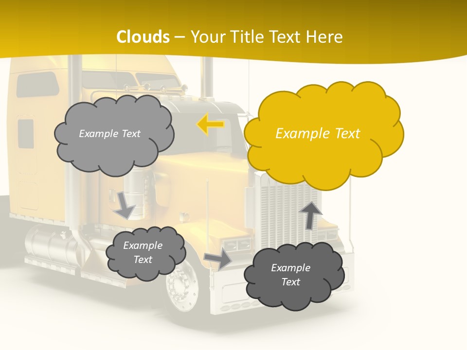 Rig Transport Wheels PowerPoint Template