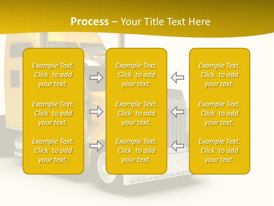 Rig Transport Wheels PowerPoint Template