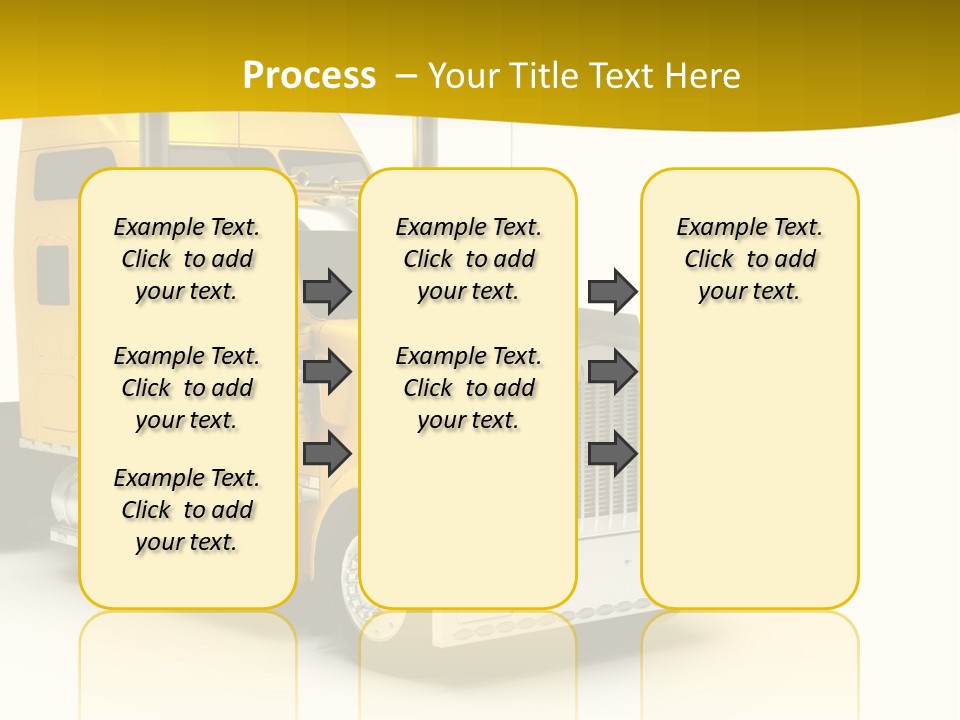 Rig Transport Wheels PowerPoint Template