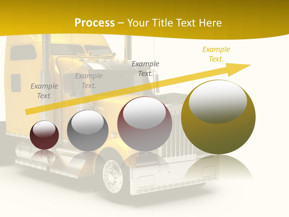 Rig Transport Wheels PowerPoint Template