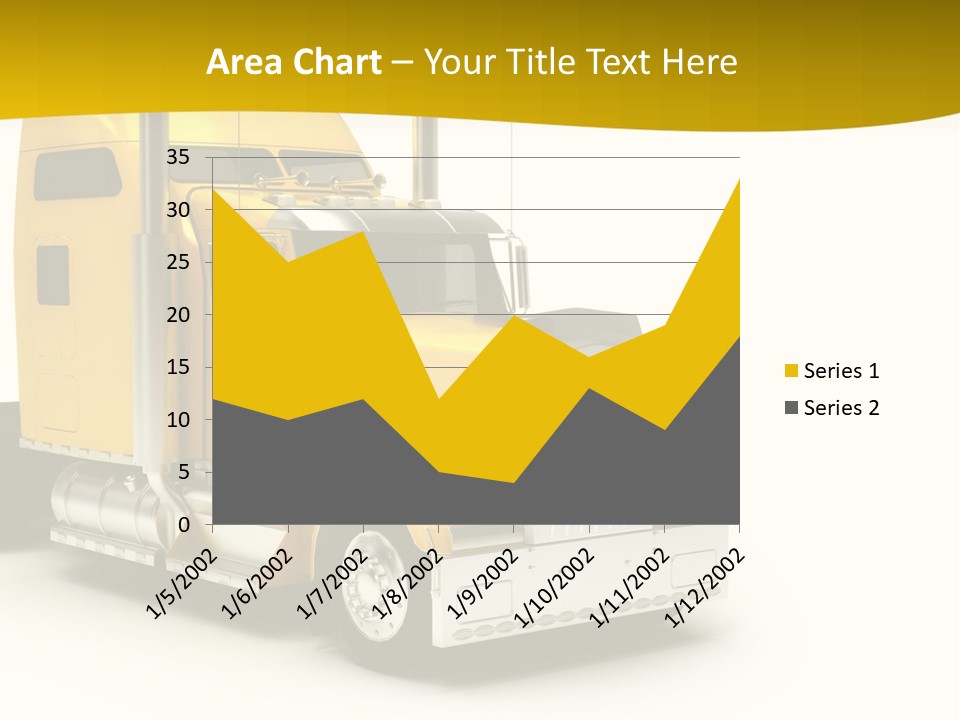 Rig Transport Wheels PowerPoint Template