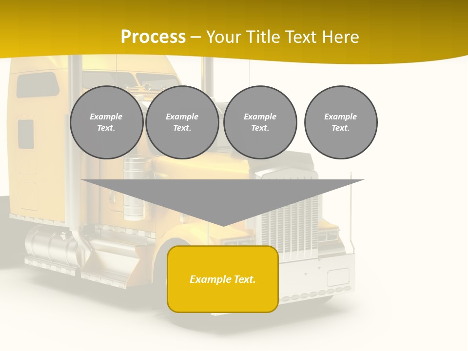 Rig Transport Wheels PowerPoint Template