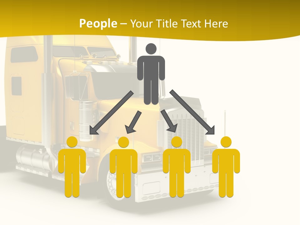 Rig Transport Wheels PowerPoint Template
