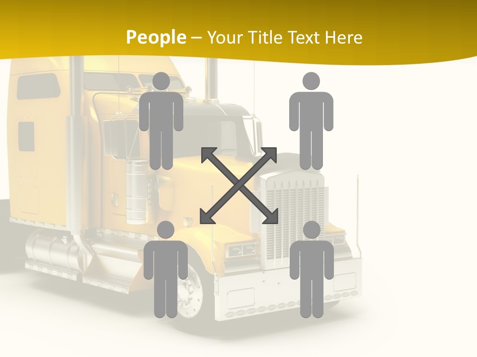 Rig Transport Wheels PowerPoint Template