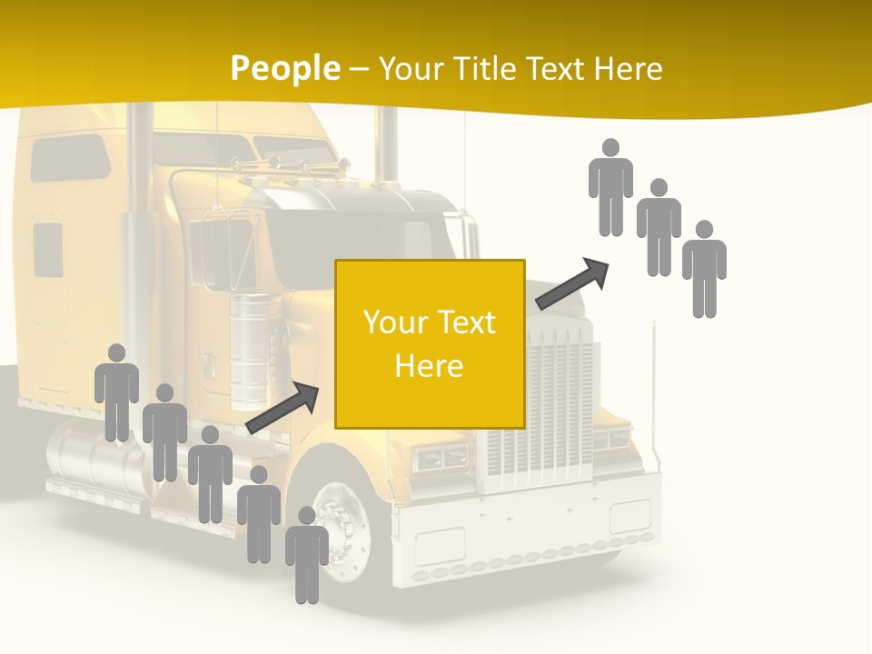 Rig Transport Wheels PowerPoint Template