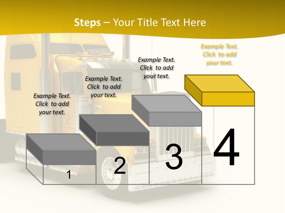 Rig Transport Wheels PowerPoint Template