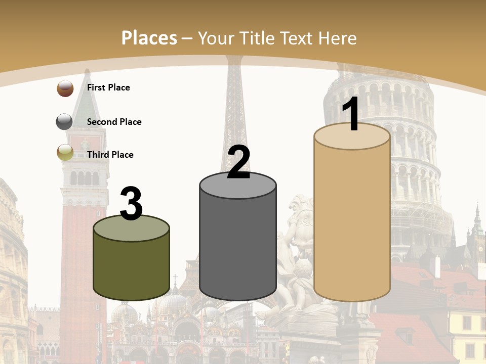 France Old Building PowerPoint Template