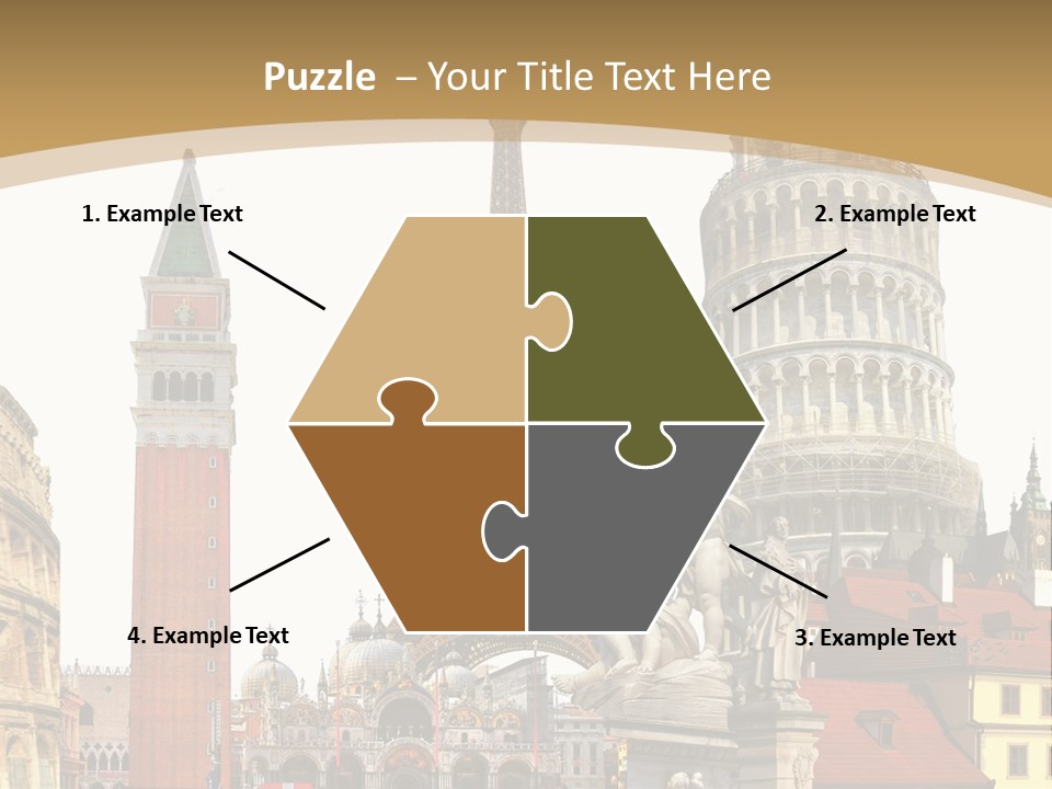 France Old Building PowerPoint Template