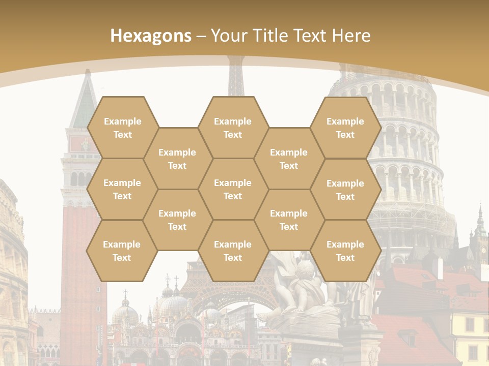 France Old Building PowerPoint Template