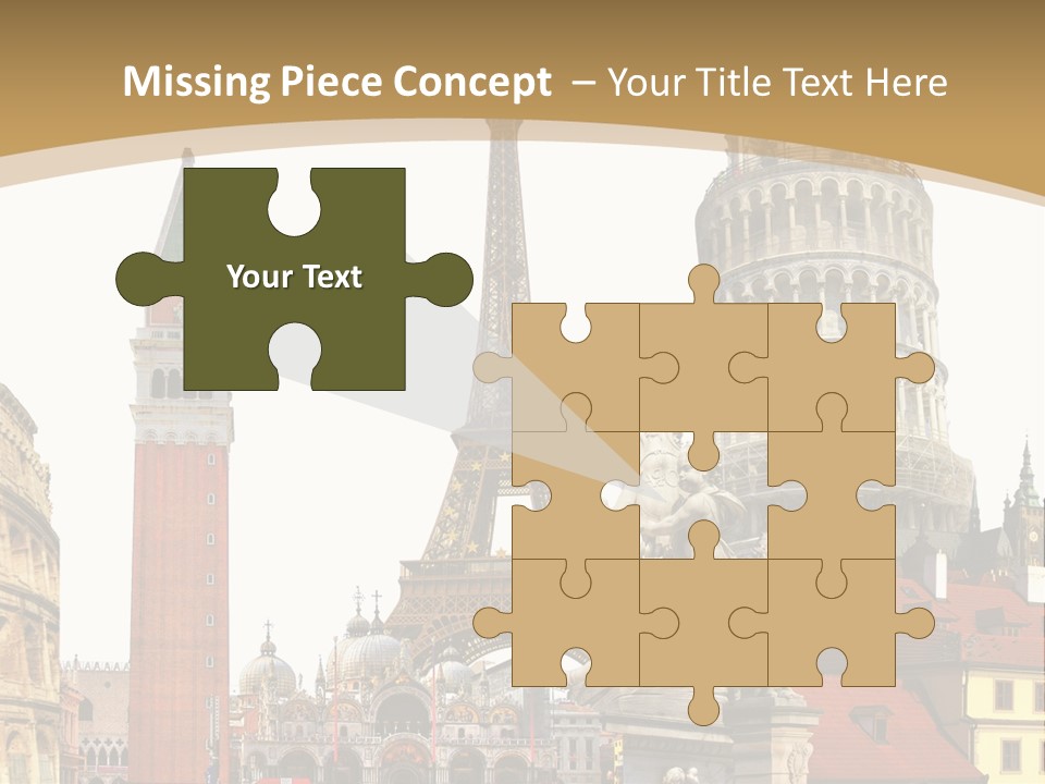 France Old Building PowerPoint Template