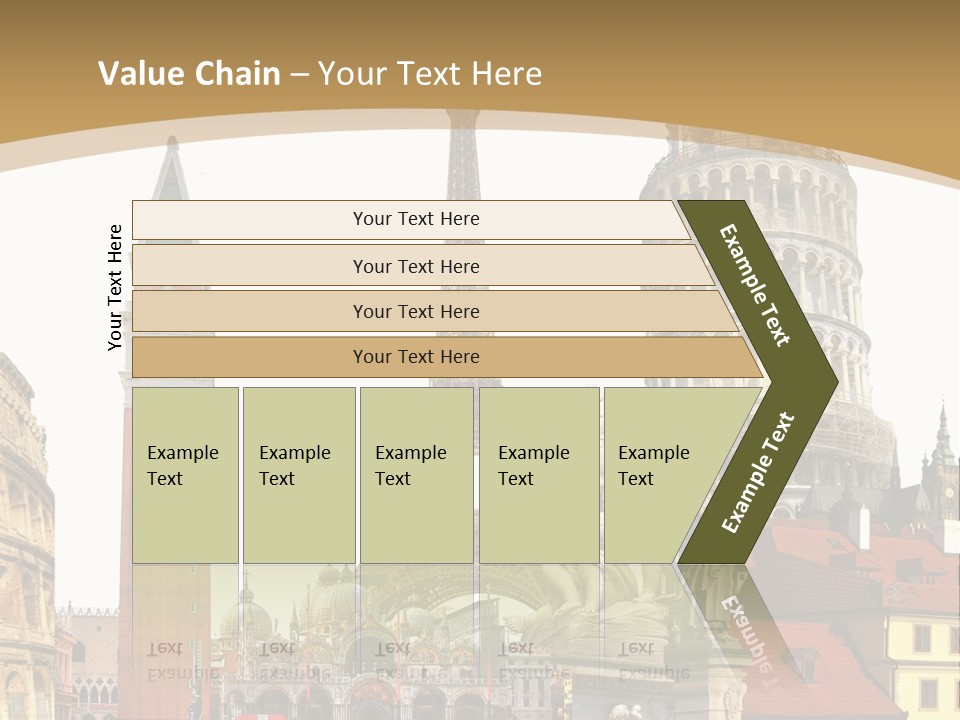 France Old Building PowerPoint Template