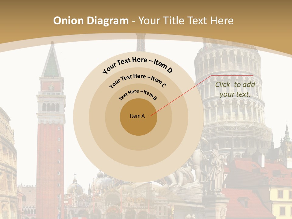 France Old Building PowerPoint Template