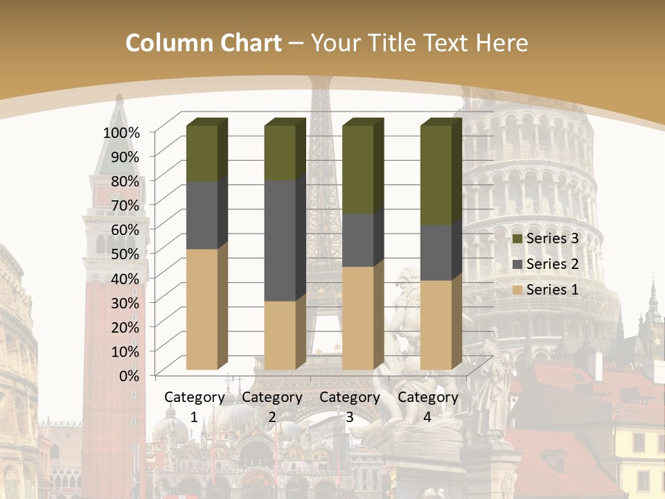 France Old Building PowerPoint Template
